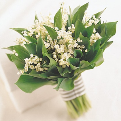 Lily of the Valley bouquet by Chiana Wedding Flowers